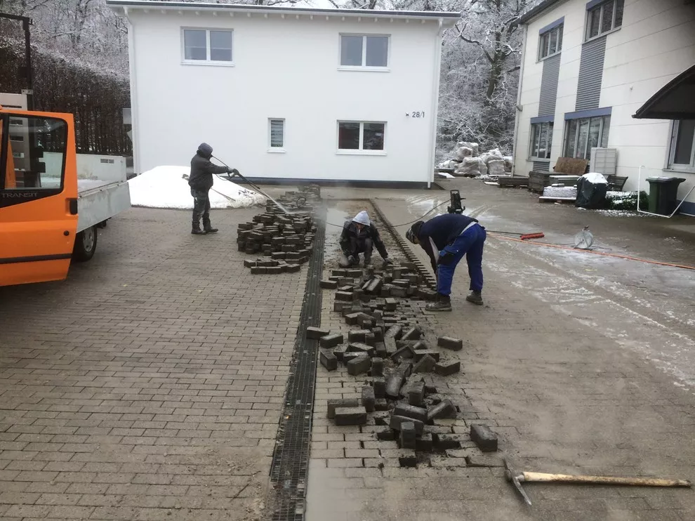 moving garden - Terrassenbau - Pflasterung