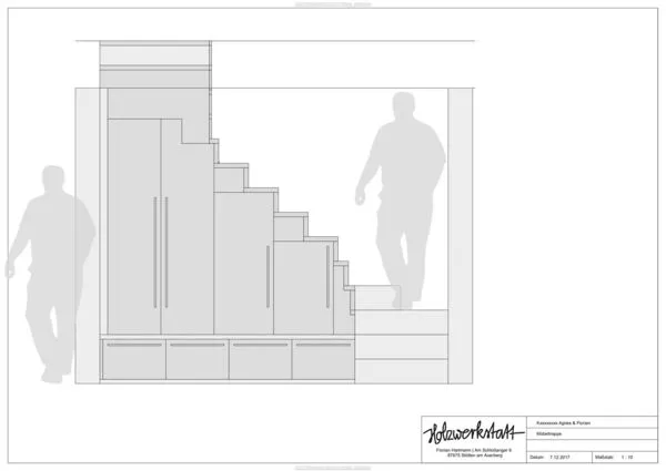 Holzwerkstatt Florian Hartmann - Treppe - Möbel nach Maß